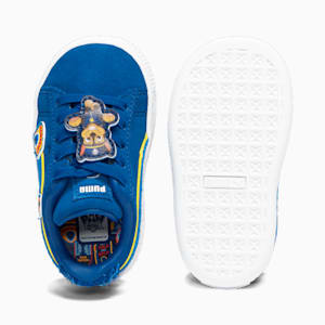 Some people like low-top basketball shoes, Clyde Royal-Racing Blue-Pelé Yellow, extralarge